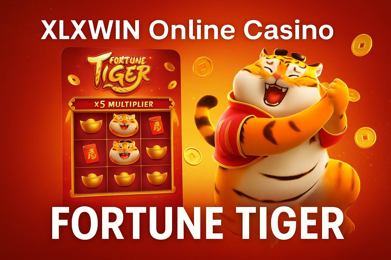 Fortune Tiger é um jogo imperdível no XLXWIN Casino