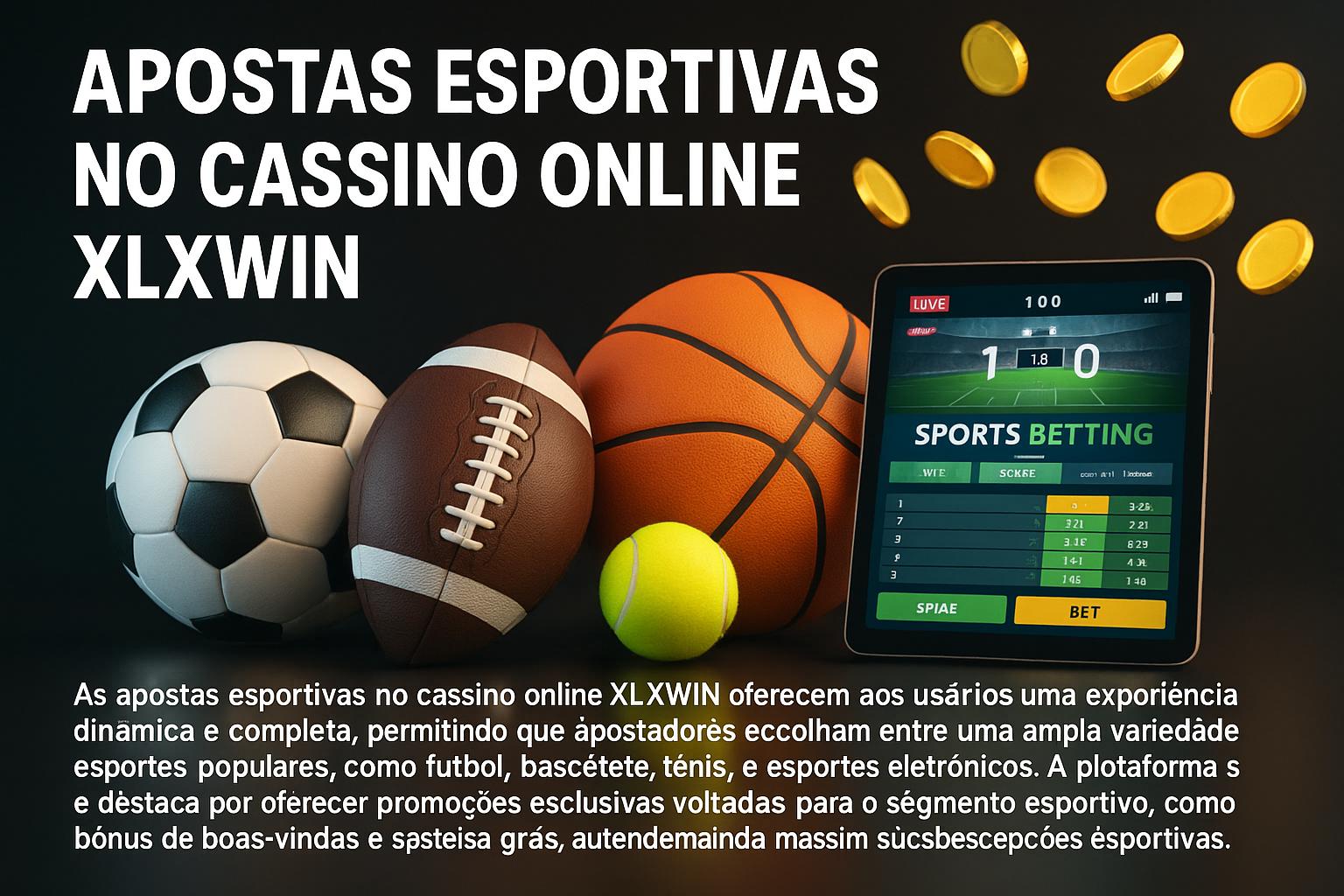 Apostas esportivas no cassino online XLXWIN